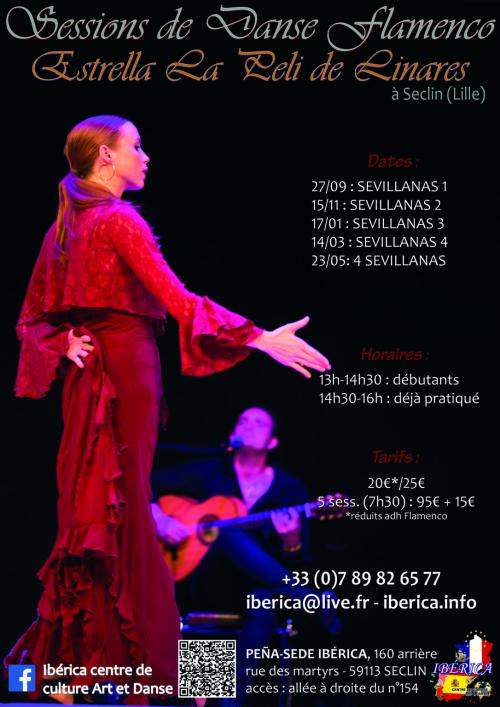 Stages de danse flamenco – Sevillanas Ibérica
