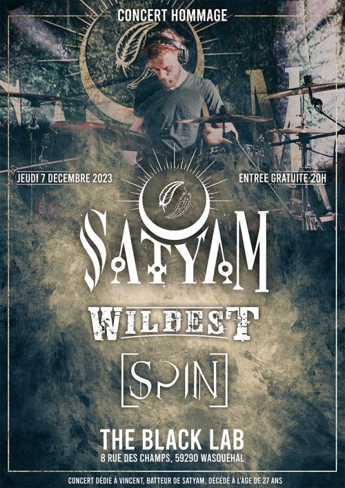 Satyam + Wildest + [Spin] au Black Lab