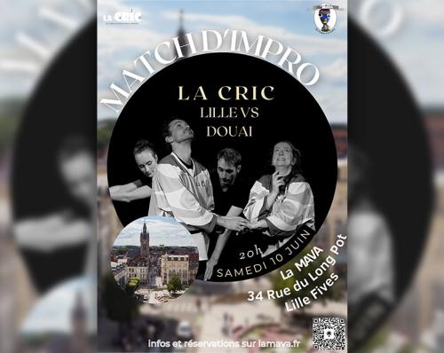 Match d’impro – La CRIC Lille vs Douai