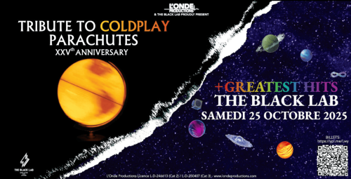 Tribute pour les 25 ans de l’album Parachutes de Coldplay