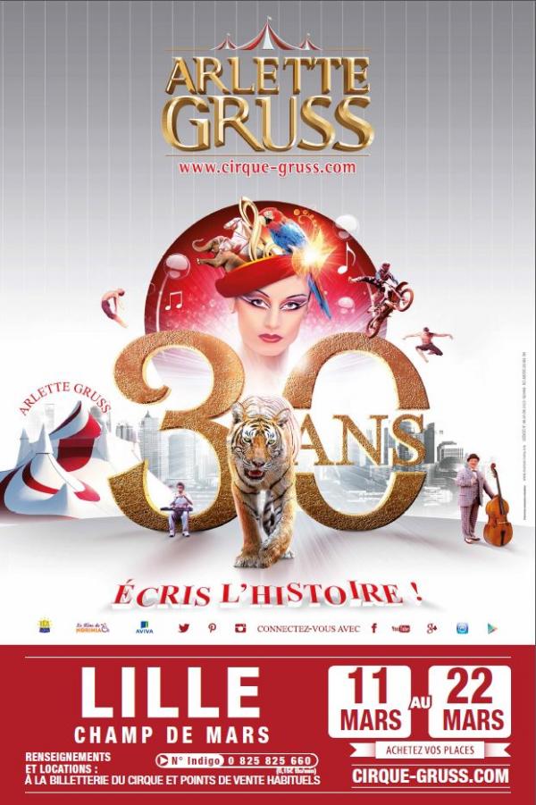Le cirque Arlette Gruss fête ses 30 ans !