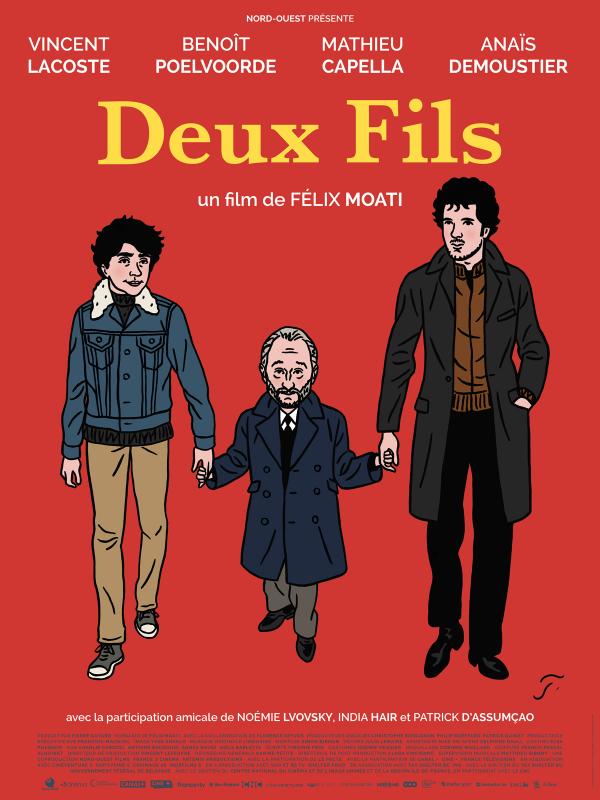 « Deux Fils » : Benoît Poelvoorde, Vincent Lacoste et Anaïs Demoustier dans la balade nocturne de Félix Moati