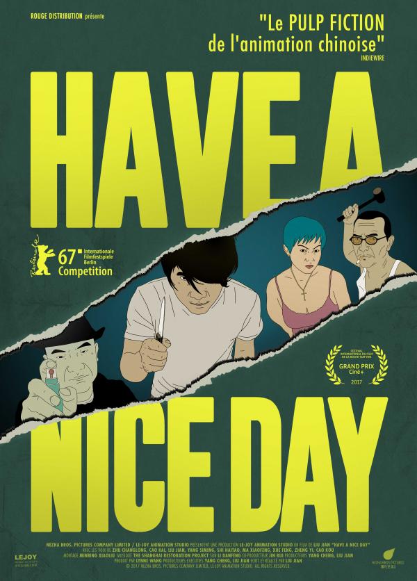 « Have a Nice Day » : Censuré par la Chine, le film d’animation pour adultes de Liu Jian sort en France