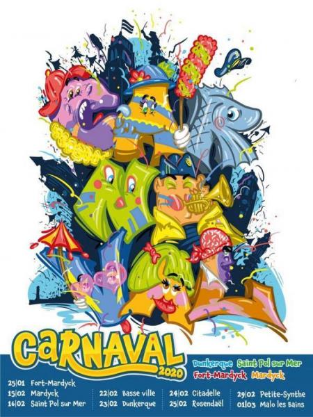 Calendrier 2023 Carnaval Dunkerque Les Dates Du Carnaval De Dunkerque 2020 - Actualité - Lille La Nuit.com
