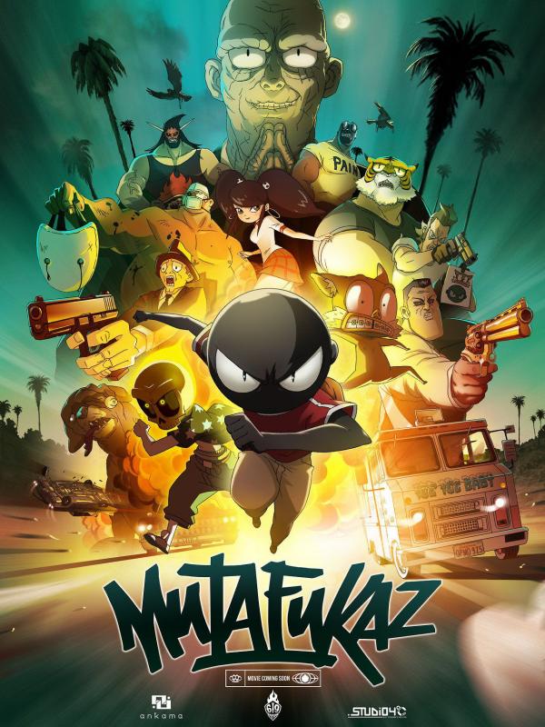 « Mutafukaz » : Orelsan, Gringe et The Toxic Avenger au casting du film d’animation de Run, produit par Ankama