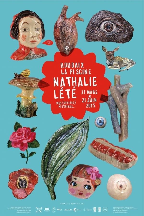 Nathalie Lété et ses (petites) histoires à la Piscine de Roubaix
