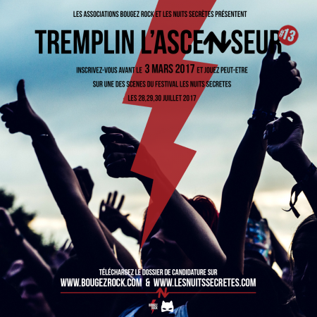 Tremplin l’Ascenseur, la treizième édition est lancée !