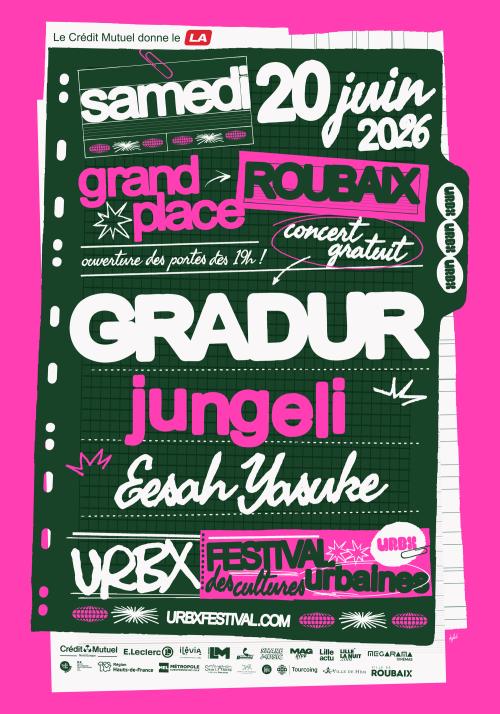 URBX Festival – Concert Grand’Place
