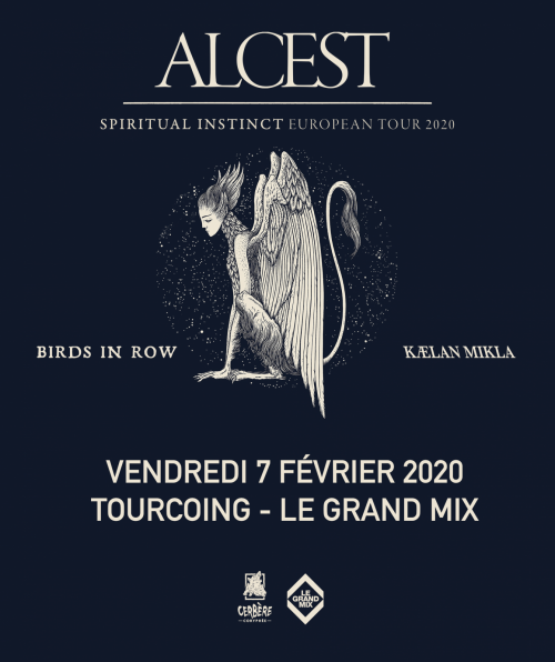 Alcest + Birds In Row + Kælan Mikla