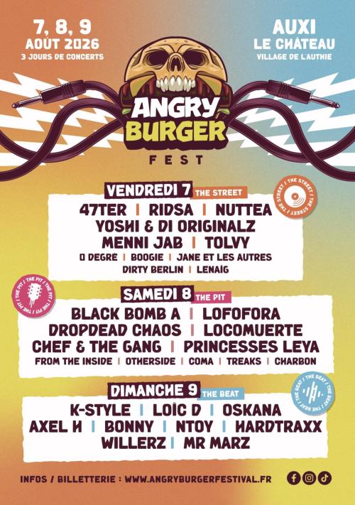 Angry Burger Festival 2026