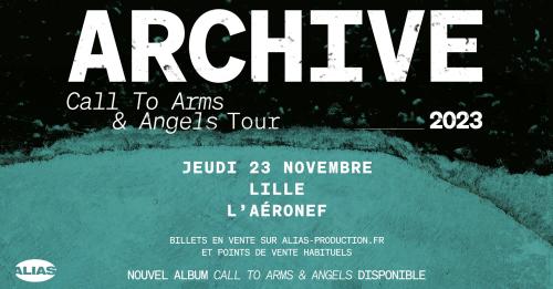 Archive + October Drift en concert à l’Aéronef