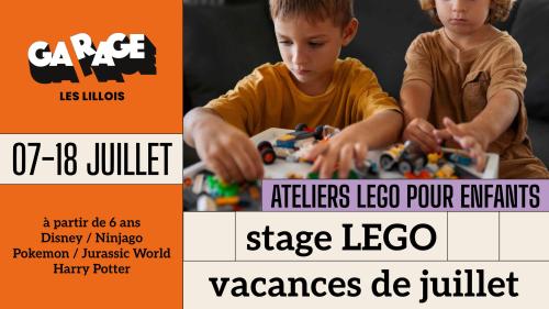 Atelier LEGO pour enfants à Garage