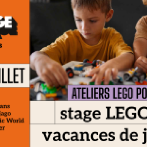Atelier LEGO pour enfants à Garage