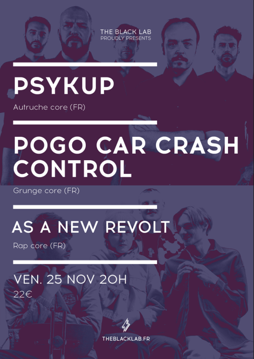 Psykup + Pogo Car Crash Control + As A New Revolt