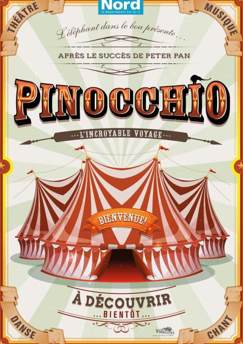 Le spectacle Pinocchio, l’incroyable voyage