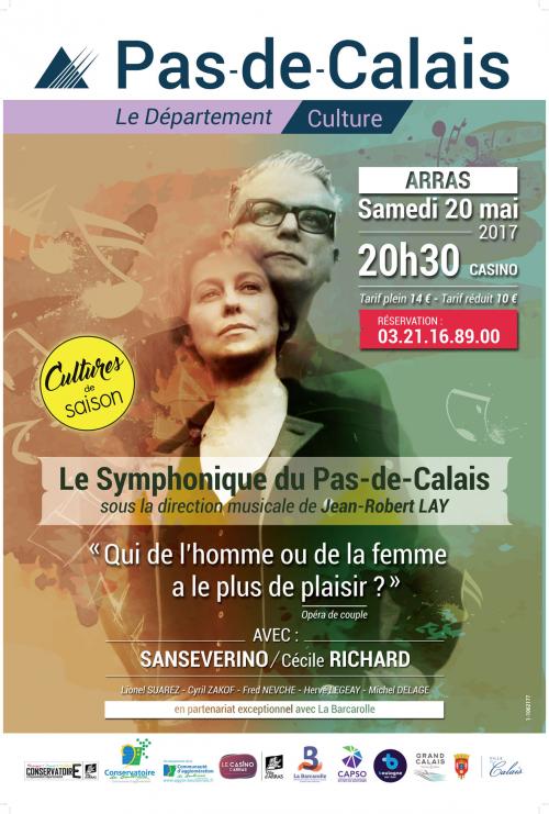 Sanseverino et le symphonique du Pas-de-Calais