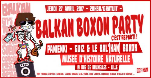 Balkan boxon party : guiz & le bal’kan boxon + panienki