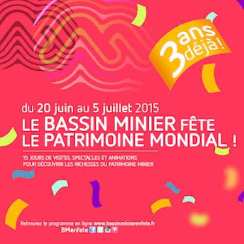 Le Bassin Minier fête le patrimoine mondial 2015