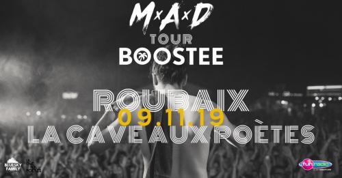 Boostee x M.A.D TOUR à la Cave aux Poètes