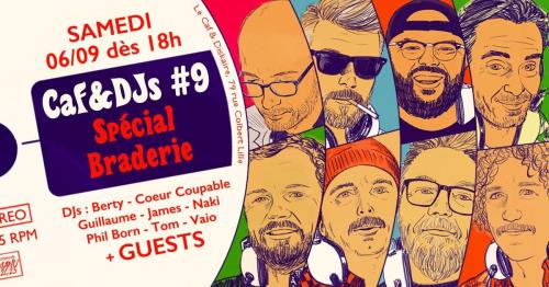 Braderie de Lille au Caf&Diskaire