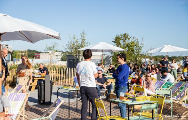 Le rooftop géant de Brique House