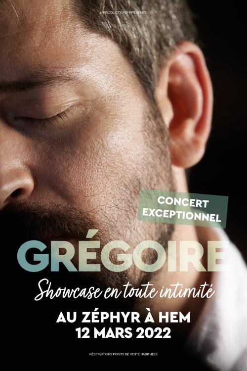 Grégoire en concert au Zéphyr