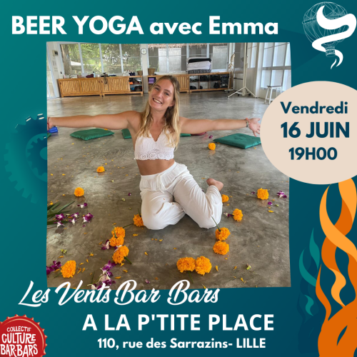 Les Vents Bar Bars – Initiation Yoga Bière