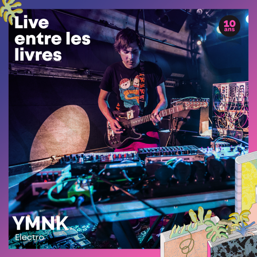 YMNK – Live entre les livres