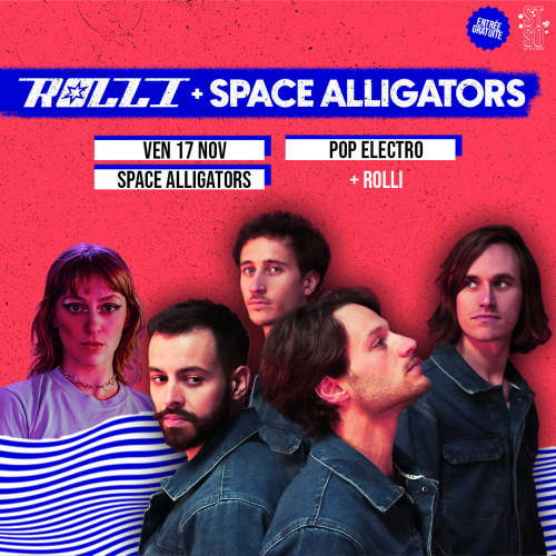 Space Alligators + Rolli en concert à St So