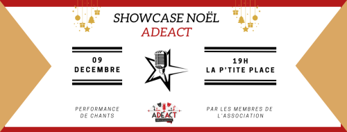 Showcase de Noël d’ADEACT