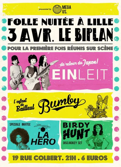 Einlett + La Hero + Bumby +  Birdy Hunt