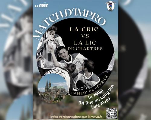 Match d’impro – La CRIC vs la LIC de Chartres