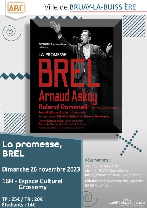 Arnaul Askoy chante Jacques Brel