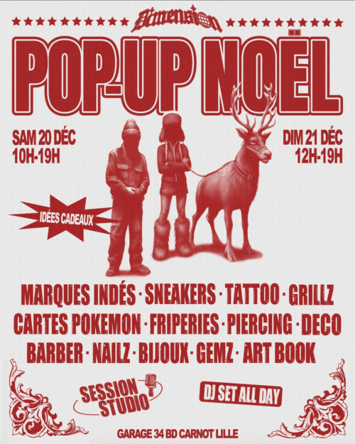 Pop-up de Noël Dimension
