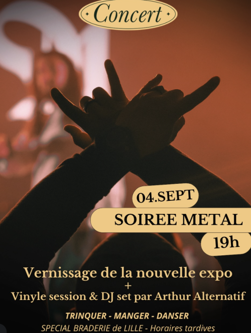 Soirée Métal & Electro au Bazar Ambulant