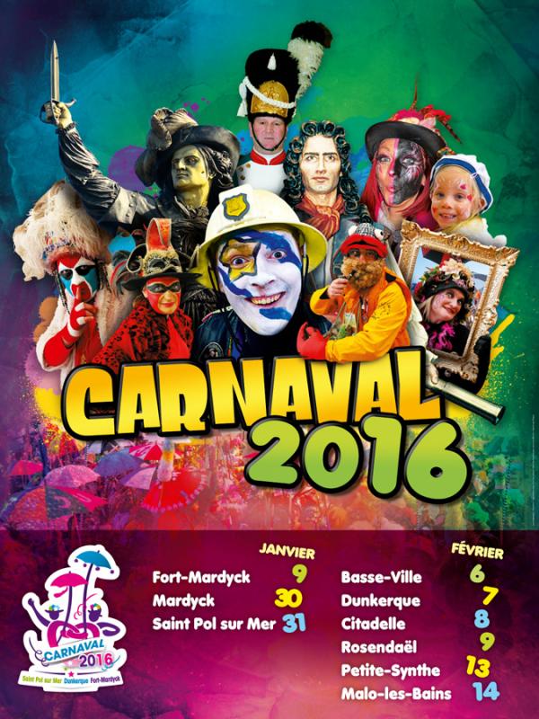 Carnaval 2016 : Et ils sont là les Dunkerquois !