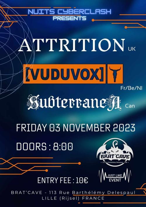 Attrition + Vuduvox + Subterranea