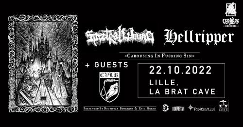 Spectral Wound + Hellripper + Cavalerie à la Brat Cave