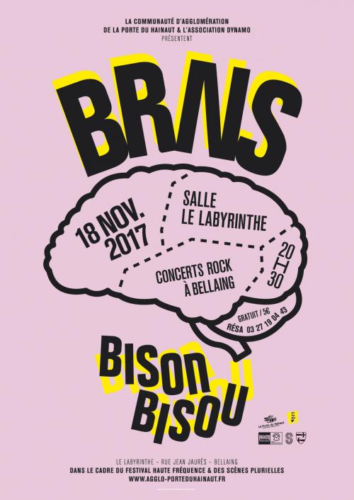Festival Haute Fréquence – BRNS + Bison Bisou