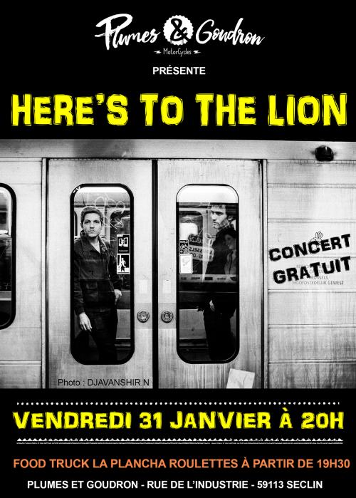 Here’s to The Lion en concert