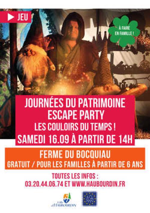 Escape party : les couloirs du temps