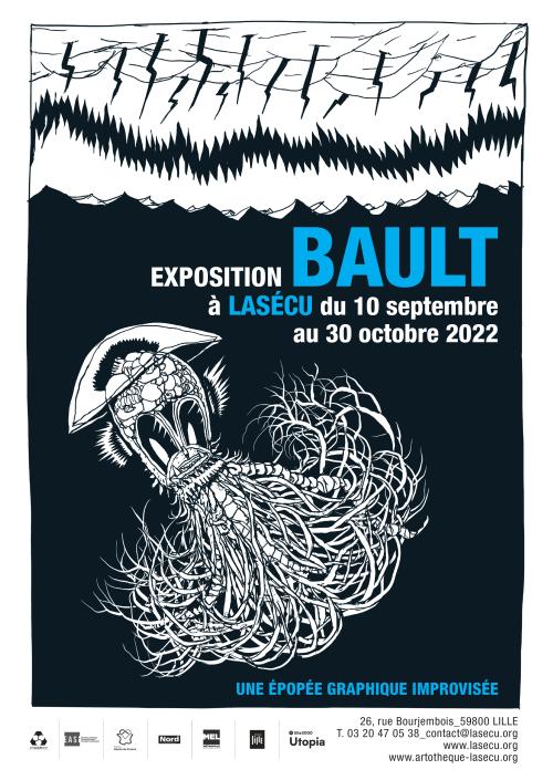 Exposition du street artiste Bault