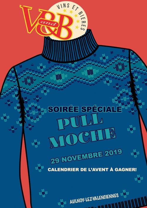 Soirée Pull Moche de Noël au V and B