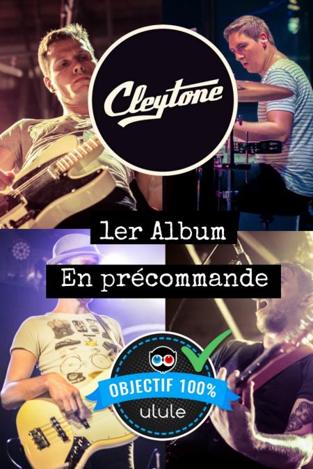 Cleytone lance une campagne de crowdfunding rock’n’roll