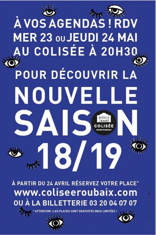 Présentation de la saison du Colisée à Roubaix