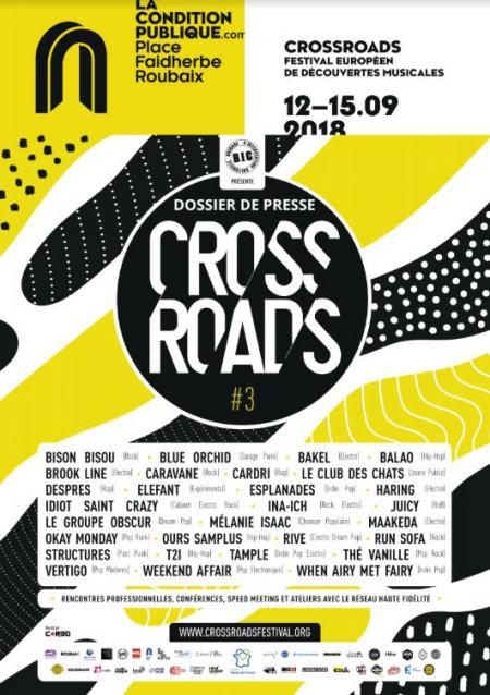 Crossroads Festival, découvrez les nouveaux talents européens de demain