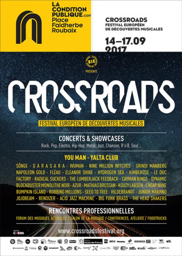 Des showcases et des rencontres au Crossroads Festival