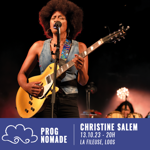 Christine Salem en concert à la Fileuse