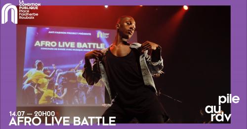 Festival Pile au RDV – Afro Live Battle