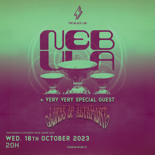 Nebula + The Lords Of Altamont en concert au Black Lab